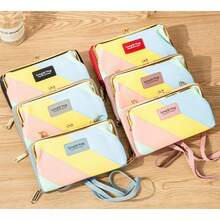 Bolsa Mariconera Moda Mujer Bandolera Cartera Mano Monedero - Rosa - Ver 9