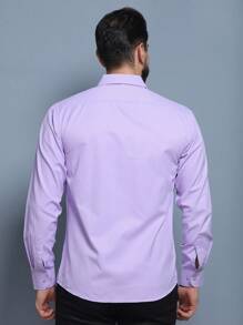 Men Shirts - Mauve Purple - View 2