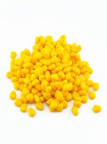 50 Peças/Pacote Iscas De Pesca Amarelas Em Silicone Com Forma De Milho, Perfeito Para Pesca De Carpa E Iscas