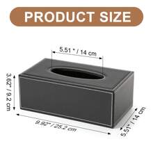 Tissue Box - Black - View 2
