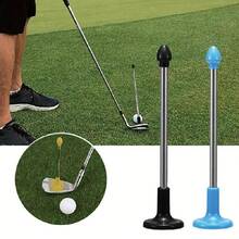 1PC Golf Cut Direction Indicator Golf Club Practice Accessories Improve Golf Ball Game Skill Training Aids Stick For Golfer - Black - View 2