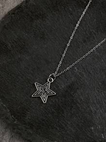 1pc Y2k Stylish Versatile Star Pendant Necklace For Women - Star - View 1