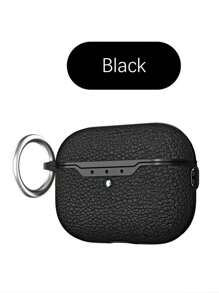 Hộp đựng Airpods Che phủ , Không khí Pod Loại vỏ Đối với phụ nữ Nam Bảo vệ Chống sốc iPod Che phủ Với Móc chìa khóa Tương thích với Apple Airpods 1st Thế hệ Vỏ sạc - màu đen - Xem 14