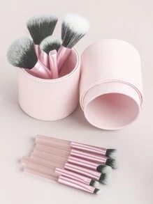 Makeup Brush Sets,10pcs Classic Multifunctional Cosmetic Brush For Making Up Supply For Dresser,Brush Set,Makeup Brush Kit,Make Up Brush Set,Make Up Set Complete,Makeup Brush Set,Complete Makeup Kit,Brush Kit,Brushes Makeup Set,Makeup Gift Set,Set - Pink - View 3