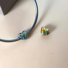 1入不鏽鋼心形串珠,適用於手鍊和珠寶製作diy - A - 查看 5