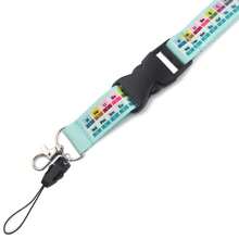 1pc Cartoon Detachable Cell Phone Lanyard With Id Card & Key Chain Neck Strap - A1 - View 1