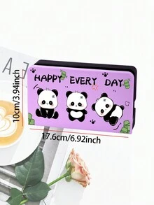 3pcs Cartoon Purple Protective Accessories Set Compatible With Switch Console, Joy-Con Cover And Base, Gamepad Case, Carrying Bag - Purple - View 4