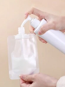 11pcs/Set Travel Set, Multifunctional Luggage Bag, Cream Bag, Perfume Bottle Set - Navy Blue - View 6