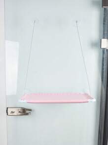 1入真空吸盤安裝可拆卸貓吊床,適用於各種尺寸的貓,四季適用 - 粉色 - 查看 3