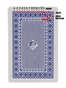 Utensilio De Cartas De Póker Mágico Que Puede Identificar Palos Y Rangos Desde La Parte Trasera - Multicolor - Ver 6