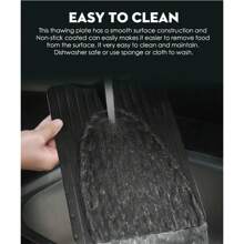 1入組快速解凍托盤,迅速解凍肉類大板,廚房解凍墊墊,快速解凍並保持食物新鮮 - 黑色 - 查看 8