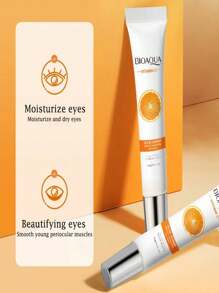 Crema Vitamina C para Ojo Ojeras Manchas Oscuras Crema Contorno Ojos Hidrantante - Blanco - Ver 4