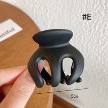 1 件装小发爪夹，用于固定马尾辫，带头饰发夹，适合女士和女孩 - 彩色 - 查看 15