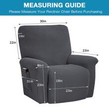 Sofa Covers - Dark Grey - View 12