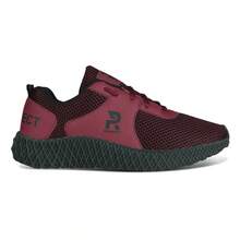 Men Sneakers - 酒紅色 - 查看 5
