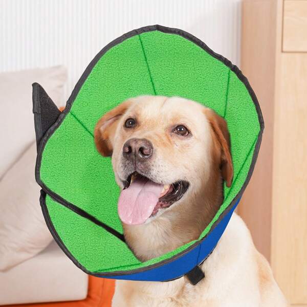 Dog Cone Collar For After Surgery, Soft Pet Recovery Collar For Medium