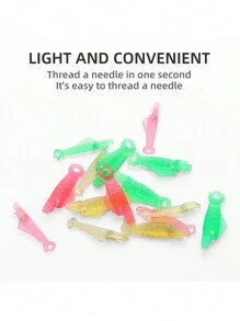 Random 5/10pcs, Needle Threader For Sewing Machine, Easy Automatic Sewing Needle Fish Type Sewing Needle Threader Tool For Small Eyes Needle Work, Embroidery, Sewing Craft, DIY Art Quickly Thread Your Hand Sewing Needles With Ease! Mini Sewing Machine Needle Threader With Hook, Fish Type Stitch Insertion Craft