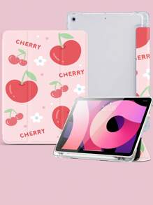 Etui Cherries kompatybilne z nowym iPadem Air4/5 10,9 cala, etui na tablet, z uchwytem na długopis, obsługuje automatyczne uśpienie/wybudzenie pokrywy - Wielokolorowe - Zobacz 4