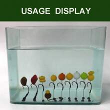 一盒浮力彈起魚丸鯉魚釣餌,適用於鯉魚頭髮結和投餌器的魚餌,浮力魚丸,釣魚裝備 - 薑色 - 查看 6