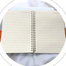 4pcs Floral Pattern A5 Spiral Notebook For Girls' Study Stationery Loose-Leaf Notepad For Students - Blue - View 4