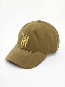 1 Piece For Men And Women, Multi-Color Autumn And Winter Rope Raw Edge Letter Embroidery, Retro Cold-Proof And Warm Personalized Baseball Cap, Outdoor Sports Cap, Couple Cap, Extended Sun Protection Breathable Volleyball Cap, Adjustable Hat Strap, Fashionable Basketball Cap, Cricket Cap, Suitable For Outdoor Use - Multicolor - View 19