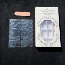 貼式假指甲 - 粉色 - 查看 7