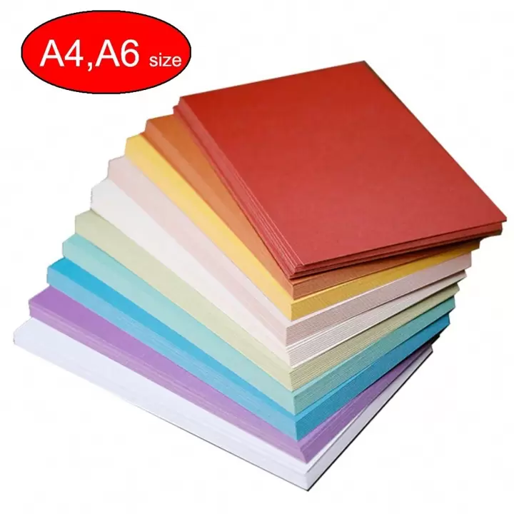 25pcs A4,A6 Pearl Cardstock Paper, Colored Cardstock For , Premium 