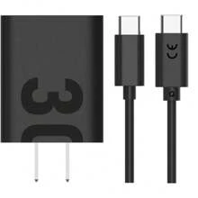 Turbo Cargador Moto-rola Entrada C A C, Cargador Tipo C Turbo 3.0 - Negro - Ver 2