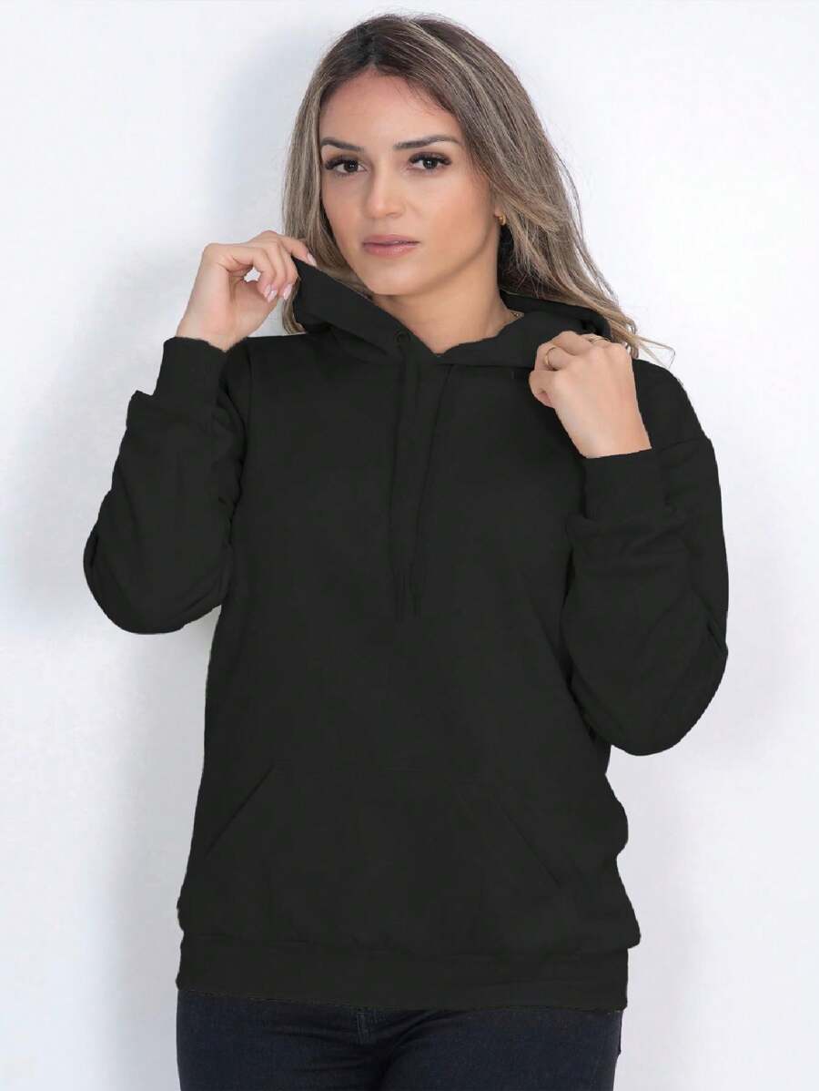 Women Sweatshirts - 黑色 - 查看 1