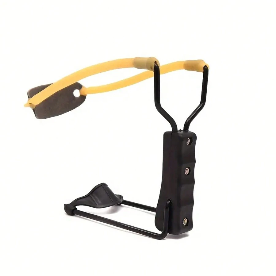 Professional Hunting Slingshot- Powerful Tactical Pocket Catapult For Outdoor Shooting! Assisted Slingshot - Black - View 1