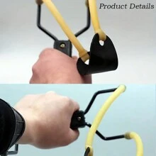 Professional Hunting Slingshot- Powerful Tactical Pocket Catapult For Outdoor Shooting! Assisted Slingshot - Black - View 7
