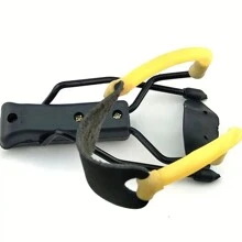Professional Hunting Slingshot- Powerful Tactical Pocket Catapult For Outdoor Shooting! Assisted Slingshot - Black - View 4