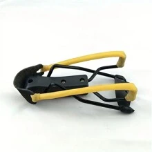 Professional Hunting Slingshot- Powerful Tactical Pocket Catapult For Outdoor Shooting! Assisted Slingshot - Black - View 6