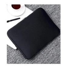 Capa Case Pasta Maleta Notebook Macbook Neoprene 15.6/14/13.3/12/11 material escolar material escola papelaria - Azul Marinho - Visão 3