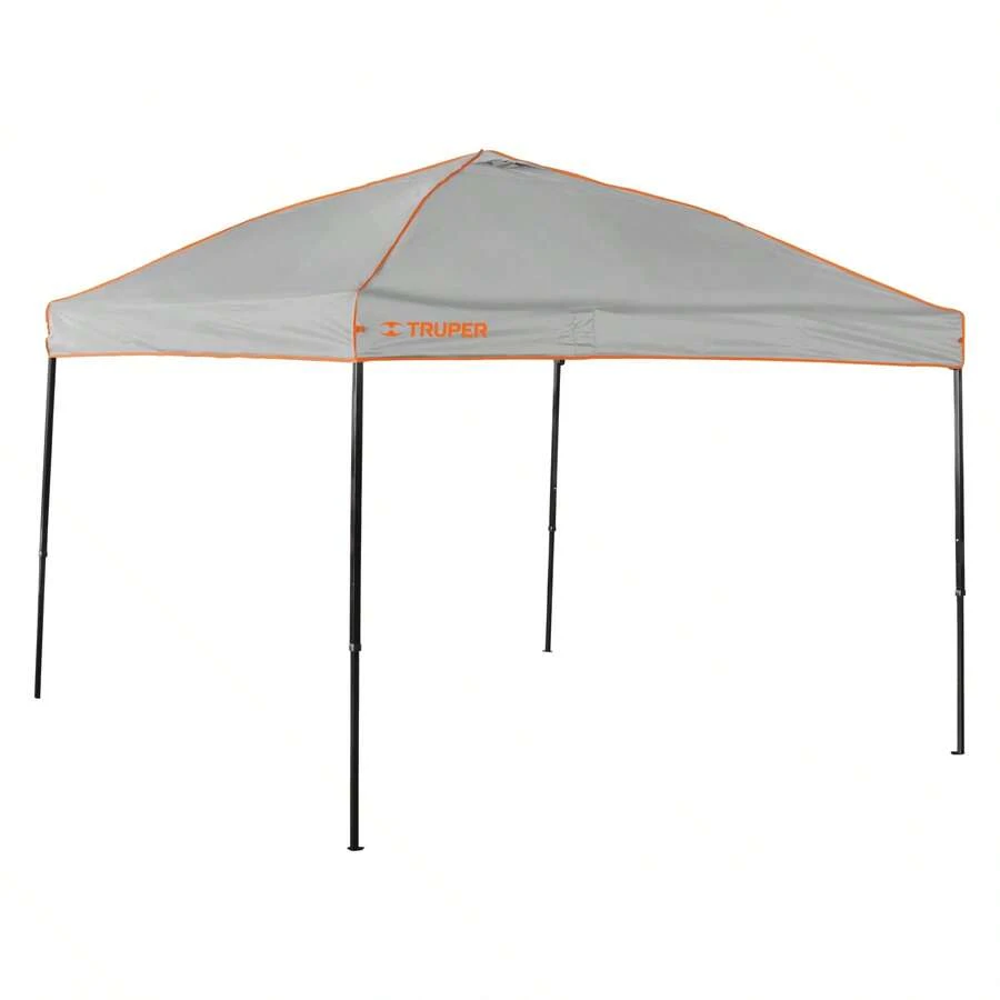 Toldo plegable de 3 x 3 m, Truper - Gris - Ver 1