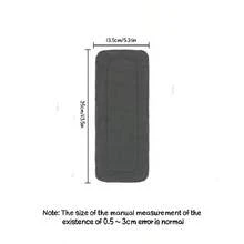 5入組4層竹炭可重複使用尿布,柔軟透氣吸水防漏墊,具有除臭功能 - 灰色 - 查看 5