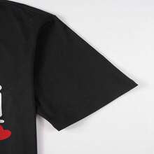 Camiseta Masculina De Manga Curta Com Estampa Infantil Juvenil de Crianças - Preto - Visão 3