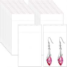 100入組2x3"小型自粘式玻璃膠袋,小型可重封合的opp聚乙烯塑料袋,2mil適用於丸藥,耳環,珠子和種子 - 無色 - 查看 1