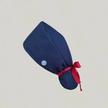 Gorros Para Mujeres Enfermeras Con Botones Ajustables, Titulares De Cola De Caballo Tipo Turbante Bouffant Para Enfermera Con Patrones - Multicolor - Ver 8