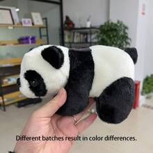 1 pièce Peluche panda mignon de 18 cm/7,08 pouces, trésor national, animal en peluche, jouet en peluche, décoration de chambre, oreiller panda, peluches, jouets, peluche respirante, poupées noires, cm, jouets en peluche, peluche en peluche, peluches, poupées, animal en peluche respirant