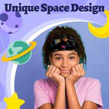 2入組80年代時尚髮箍和復古耳環,復古時尚圖案頭巾配件適用於女性 90年代復古耳環霓虹磁帶亞克力垂墜式,回到80年代70年代派對,b款 - 彩色 - 查看 9