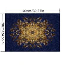 1入組華麗波西米亞風格壁掛掛毯,適用於卧室美學,客廳、卡通動漫掛家居裝飾,餐會、店鋪背景牆,垂掛式掛毯美學裝飾 - 粉色 - 查看 2