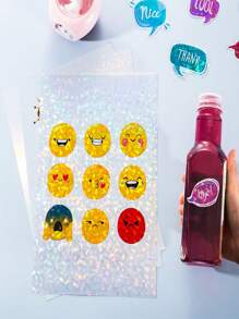 24張A4可打印全息透明貼紙紙，快速乾燥彩虹乙烯基紙，防水自粘透明薄膜，適用於噴墨/雷射打印機（8.25" X 11.7"） - 彩色 - 查看 7