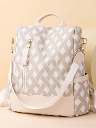 輕便，便攜式時尚女士旅行背包，具有防盜設計，大容量和帶筆記型電腦的學生背包，非常適合大學，商務，工作，通勤，戶外活動，遠足，旅行，攀登，體育場館，戶外遊覽，返校季，校園背包，大容量，便攜式，適用於青少年女孩，女性大學生，大學，小學，初中，高中，工作，商務，通勤，戶外活動，旅行，遊覽等等