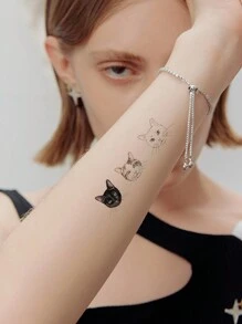 Temporary Tattoos - Black - View 2