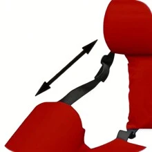 1pc, Water Backrest Recliner Floating Bed, Swimming Pool Inflatable Sofa, Adult Water Inflatable Chair, Folding Floating Row - Red - View 4