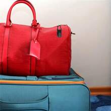 1個小型組合鎖，3位數字密碼鎖，小型組合鎖，便攜旅行手提箱鎖，運動健身背包鎖　安全可靠 - 藍色 - 查看 5