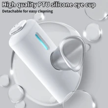 1台納米噴霧眼部保濕儀,超聲波加濕眼部蒸氣機緩解眼疲勞,便攜式眼部護理保濕工具 - 白色 - 查看 5