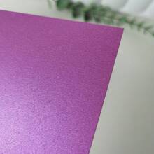 25pcs A4,A6 Pearl Cardstock Paper, Colored Cardstock For , Premium Pearl Paper Cardboard For Crafts, Card Stock For DIY Projects, Sparkly Paper For Card Making,Personalized Customize Blank Invitation Cards,230 GSM - Purple - View 6