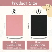 Pet Grooming Ear Cover, Noise Reduction And Warmth Enhancement, High Elasticity, Soft And Washable, Suitable For Dogs And Cats - Pink - View 2